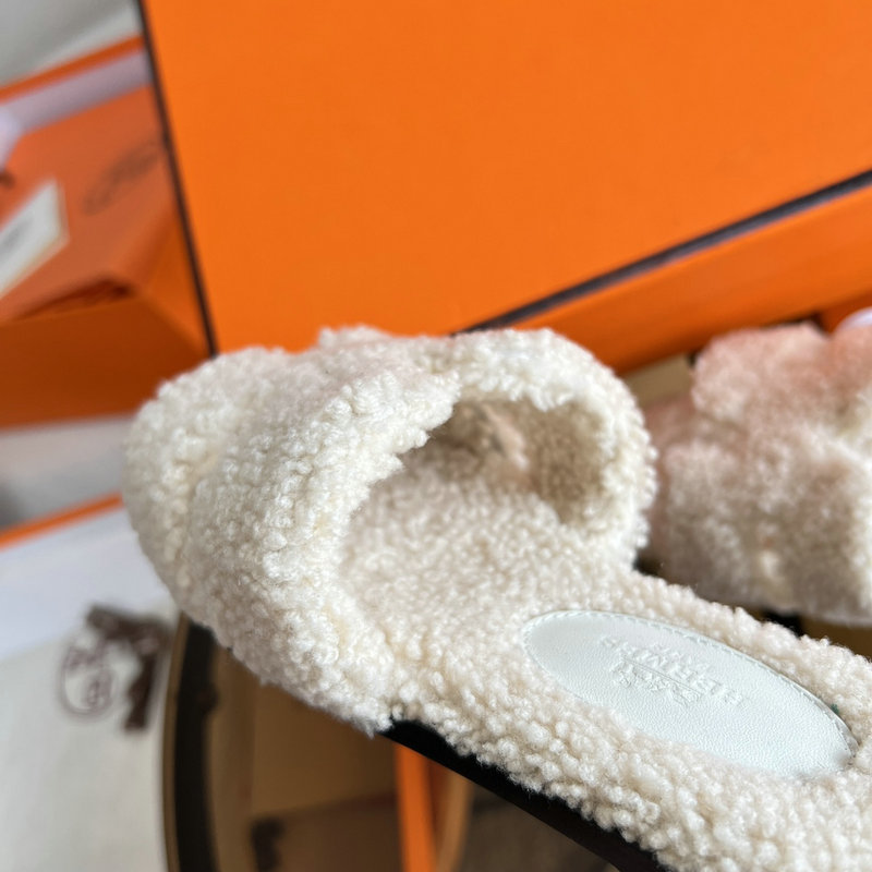 Hermes Wool Slippers SJH091309