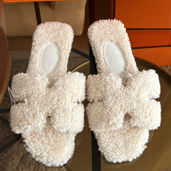 Hermes Wool Slippers SJH091309