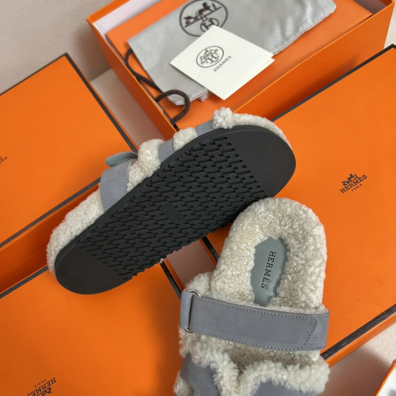 Hermes Wool Slippers SJH091311