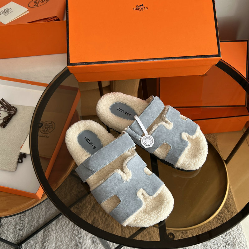 Hermes Wool Slippers SJH091318