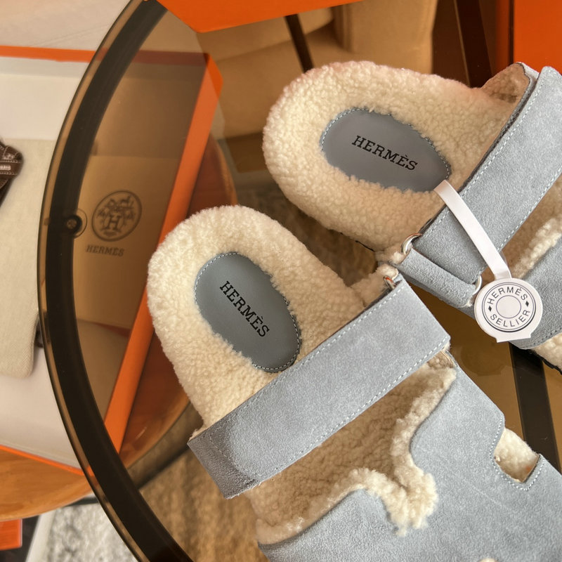 Hermes Wool Slippers SJH091318