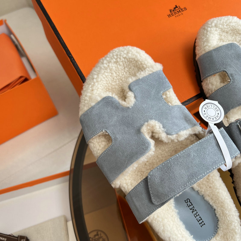 Hermes Wool Slippers SJH091318