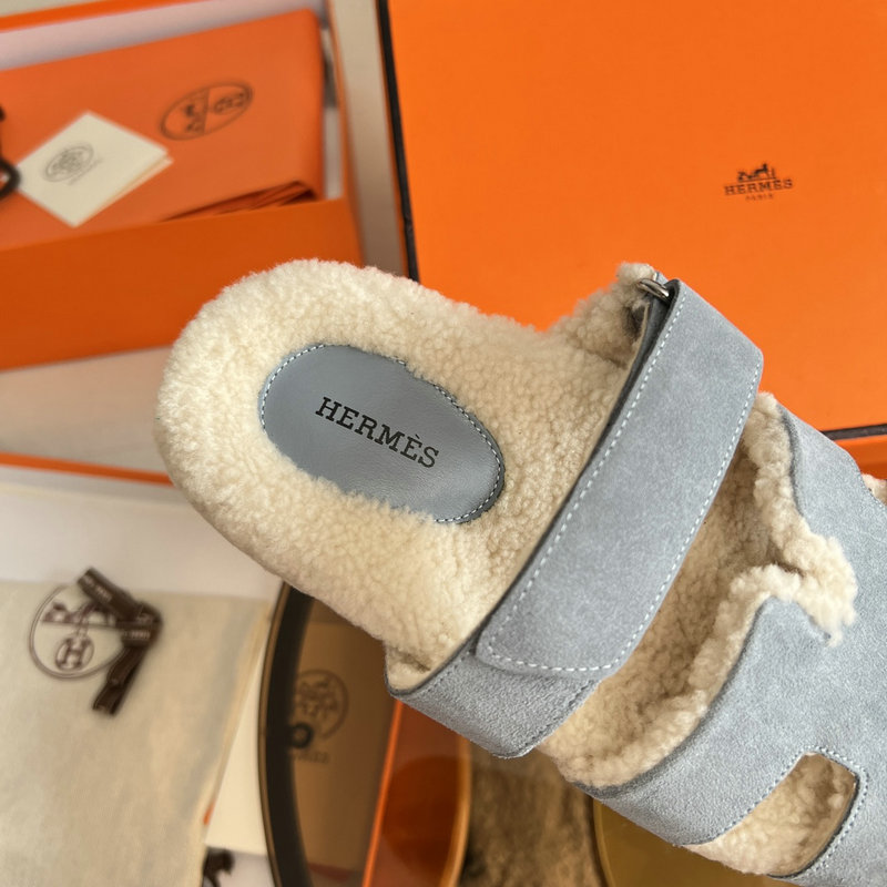 Hermes Wool Slippers SJH091318