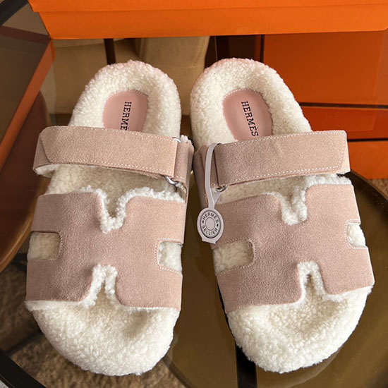 Hermes Wool Slippers SJH091319