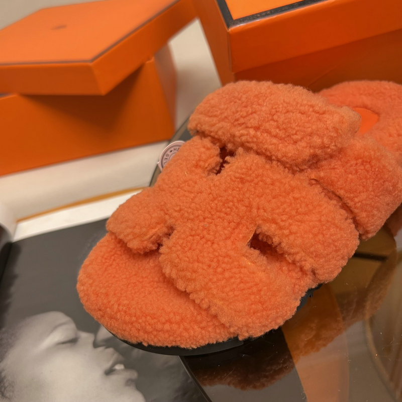 Hermes Wool Slippers SJH091320