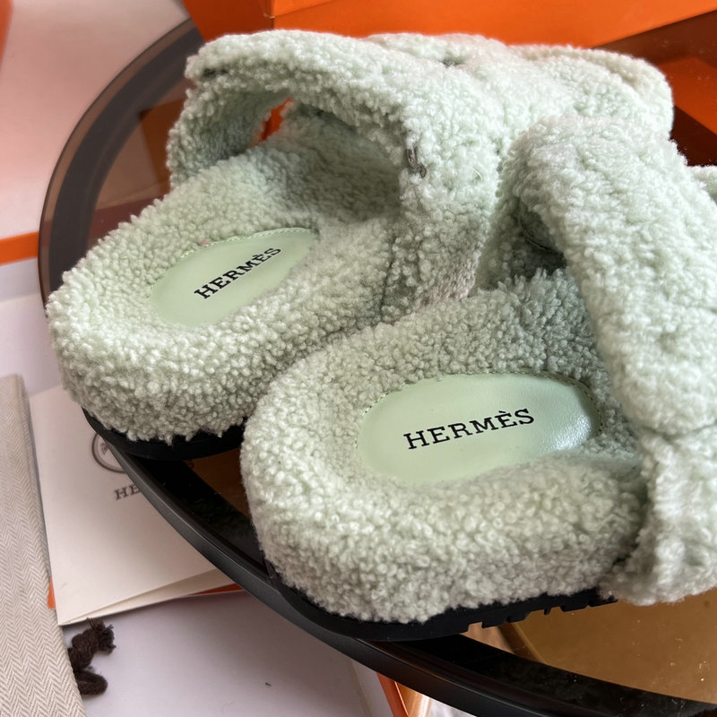 Hermes Wool Slippers SJH091321