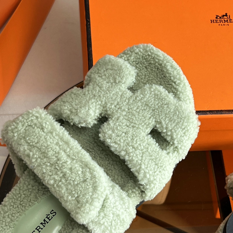 Hermes Wool Slippers SJH091321