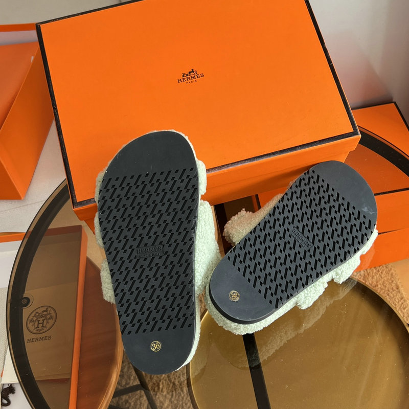 Hermes Wool Slippers SJH091321