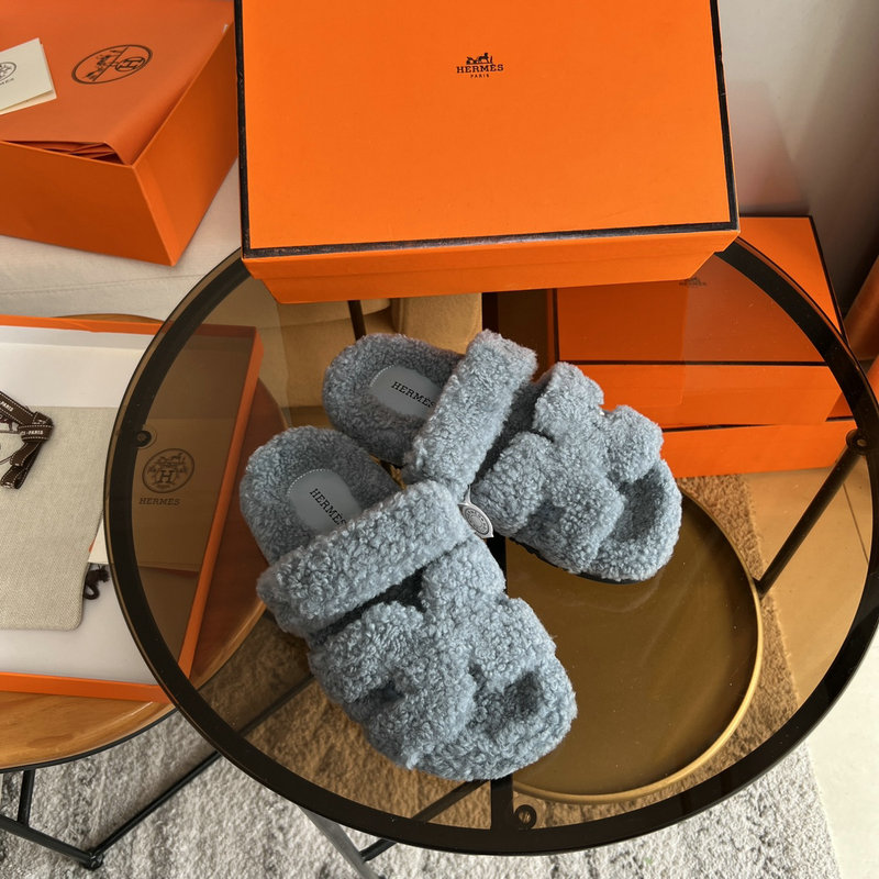 Hermes Wool Slippers SJH091322