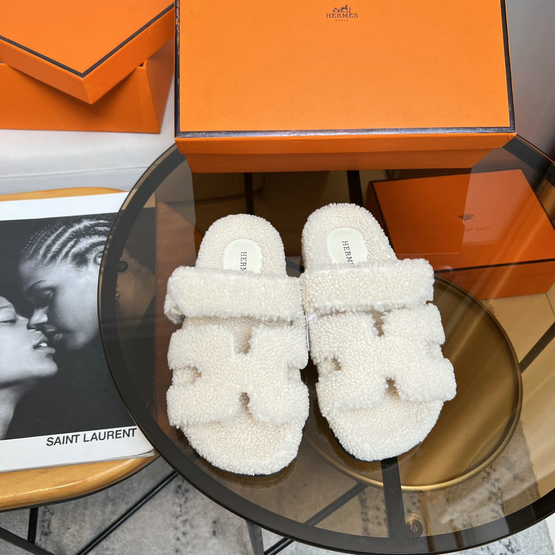 Hermes Wool Slippers SJH091324