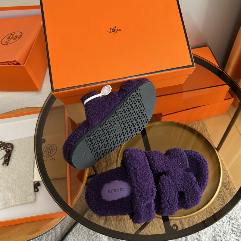 Hermes Wool Slippers SJH091325