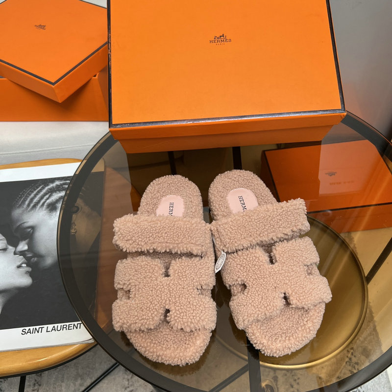 Hermes Wool Slippers SJH091326