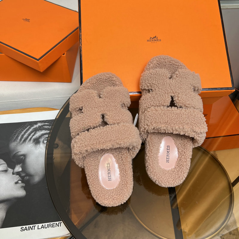 Hermes Wool Slippers SJH091326