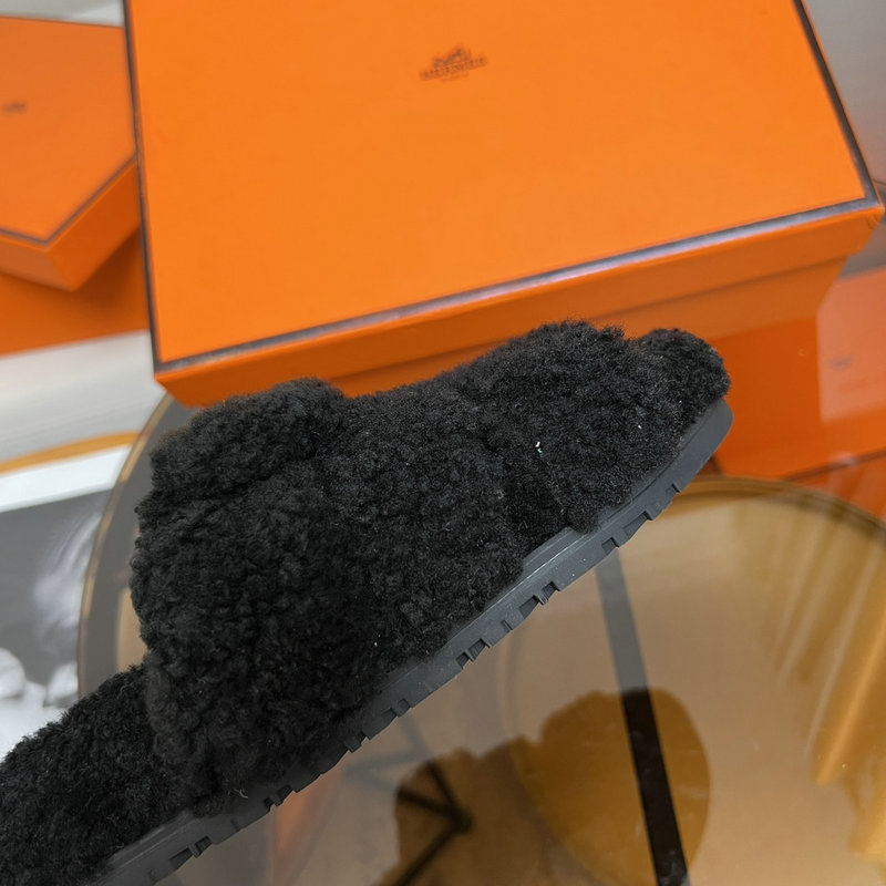 Hermes Wool Slippers SJH091328