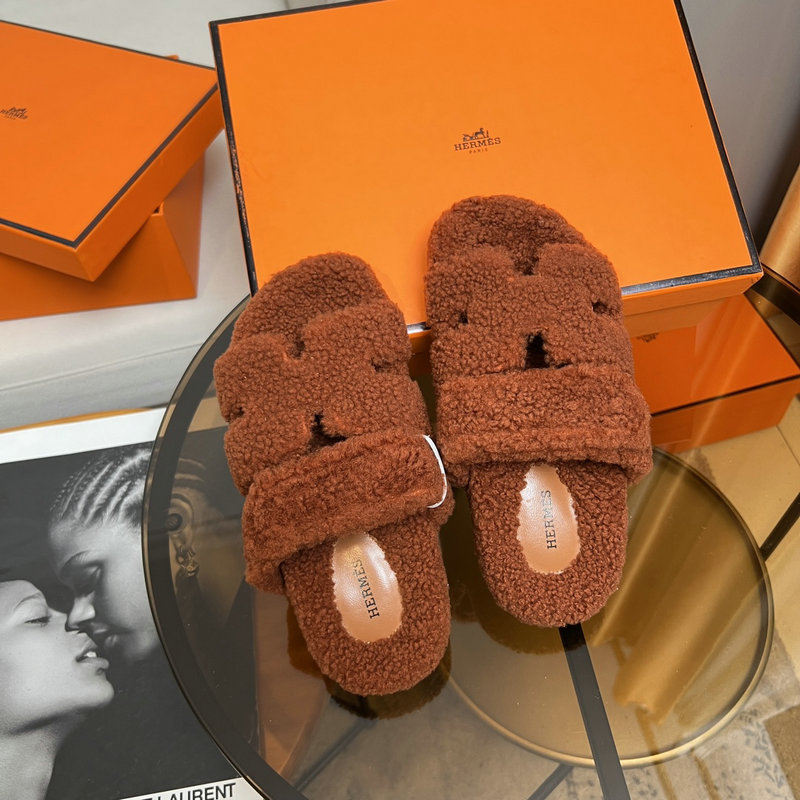 Hermes Wool Slippers SJH091329