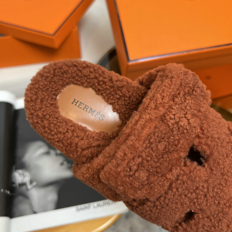 Hermes Wool Slippers SJH091329