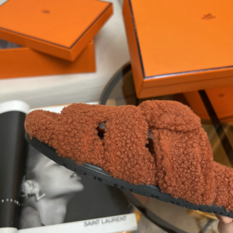 Hermes Wool Slippers SJH091329