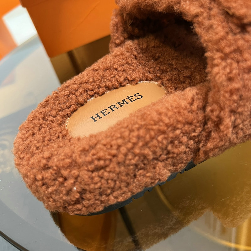 Hermes Wool Slippers SJH091329