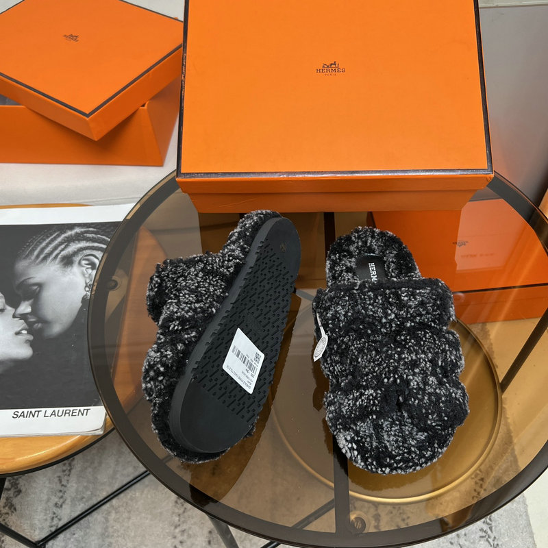 Hermes Wool Slippers SJH091330