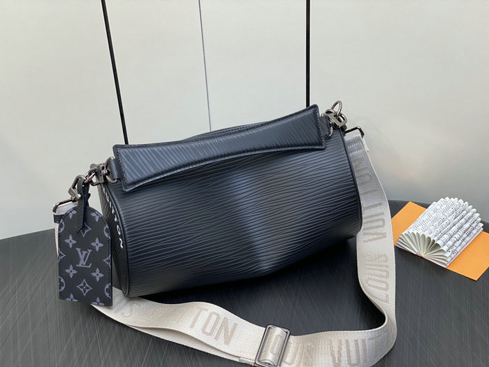 Louis Vuitton Soft Polochon MM Black M23719