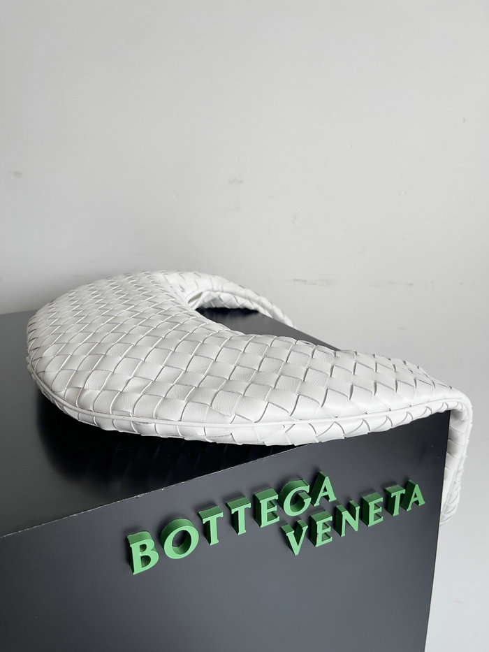 Bottega Veneta Buddy Crossbody Bag White 755618