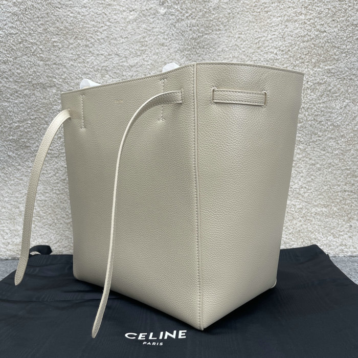 Celine Small Cabas Phantom White C189023