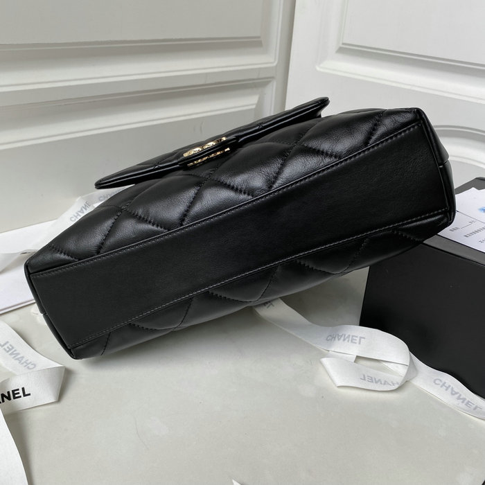 Chanel Calfskin Tote Black AS4359