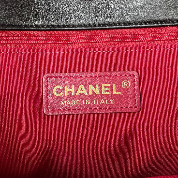Chanel Calfskin Tote Black AS4359