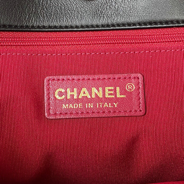 Chanel Calfskin Tote Black AS4359