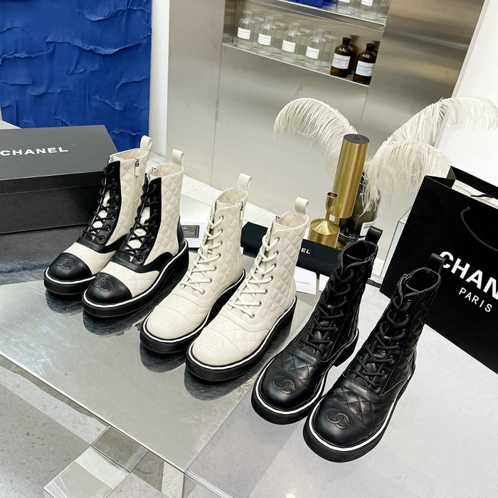 Chanel Leather Boots SDC092402