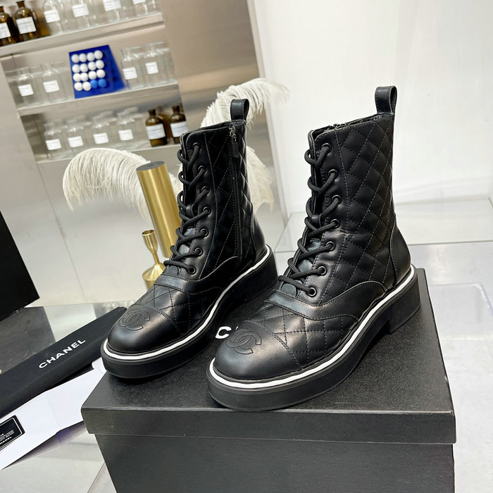 Chanel Leather Boots SDC092402