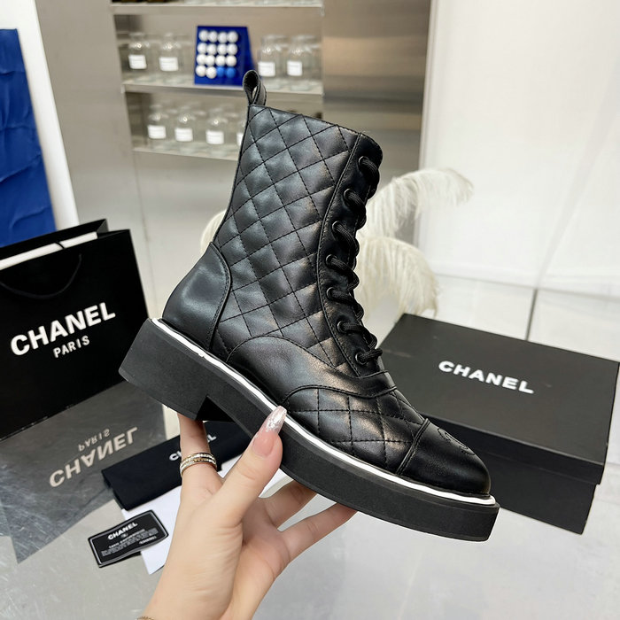 Chanel Leather Boots SDC092402