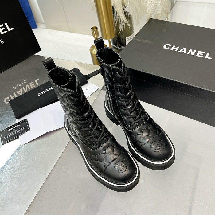 Chanel Leather Boots SDC092402