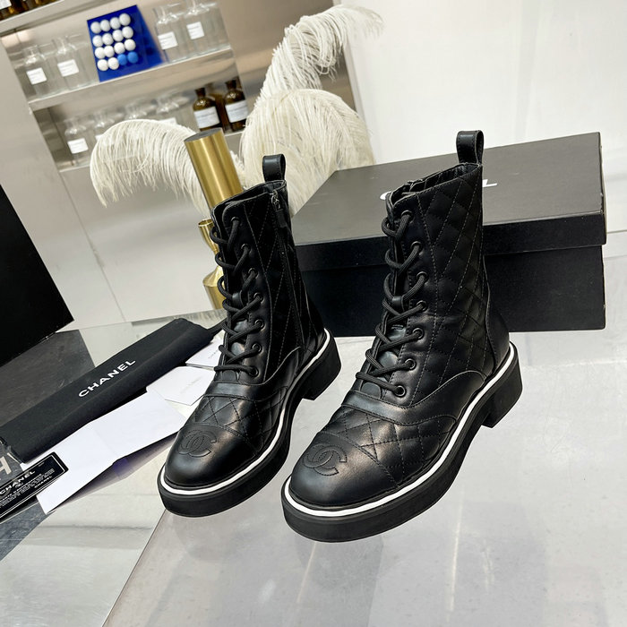 Chanel Leather Boots SDC092402