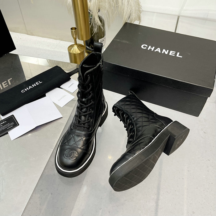 Chanel Leather Boots SDC092402