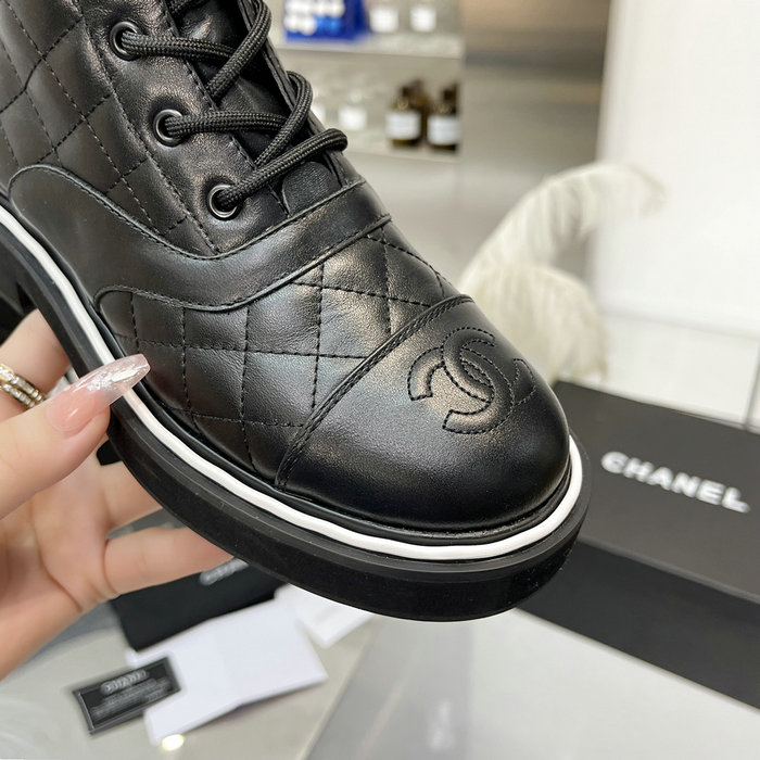 Chanel Leather Boots SDC092402