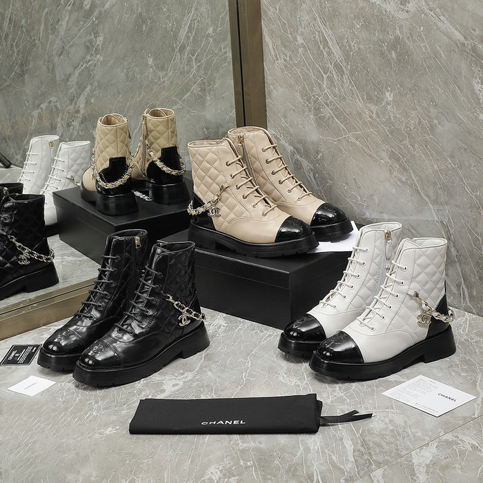 Chanel Leather Boots SDC092403