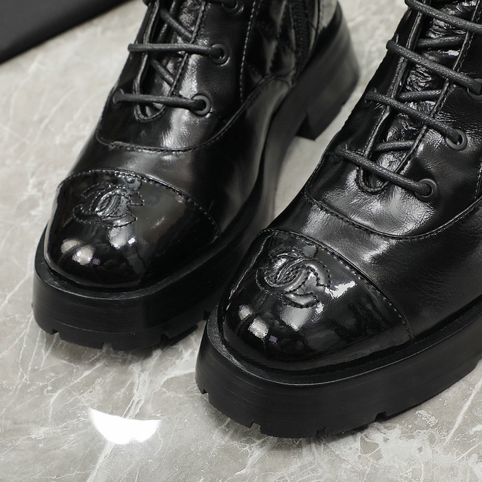 Chanel Leather Boots SDC092403