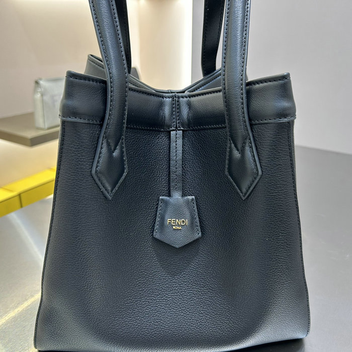 Fendi Medium Origami Bag Black F8BS082