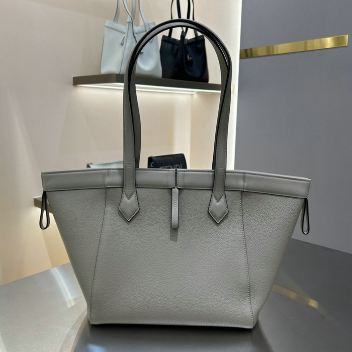 Fendi Medium Origami Bag Grey F8BS082