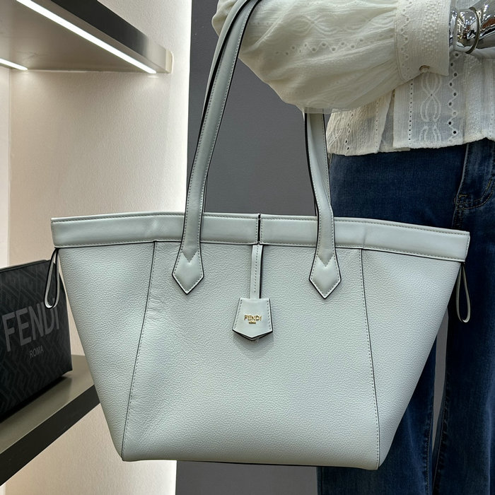 Fendi Medium Origami Bag White F8BS082