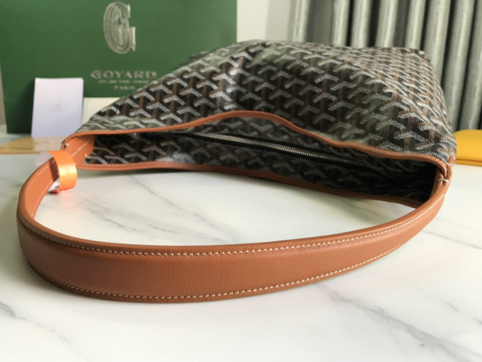 Goyard Boheme Hobo Bag Black & Tan GY020223