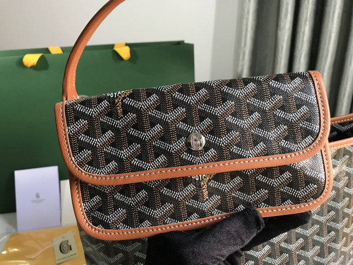 Goyard Boheme Hobo Bag Black & Tan GY020223