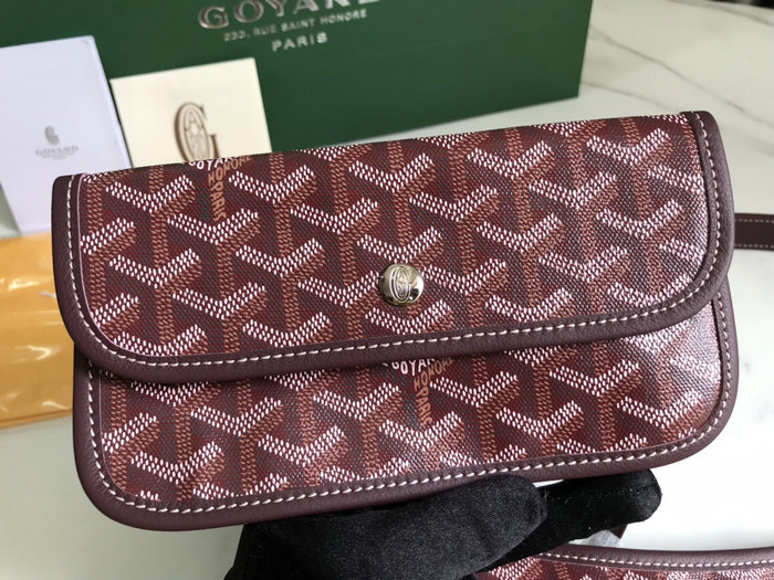 Goyard Boheme Hobo Bag Burgundy GY020223