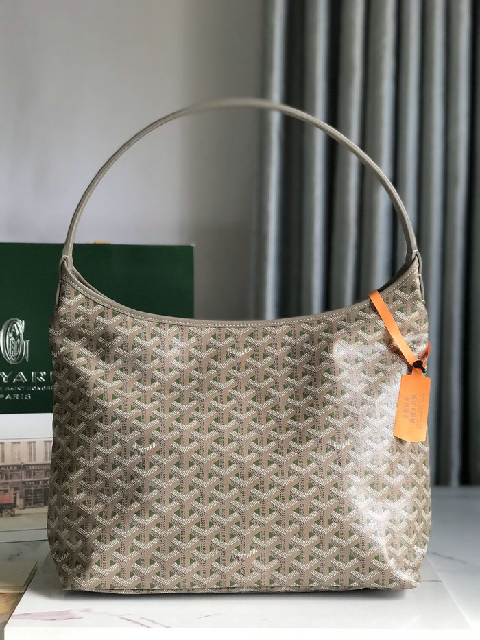 Goyard Boheme Hobo Bag Grey & Green GY020223