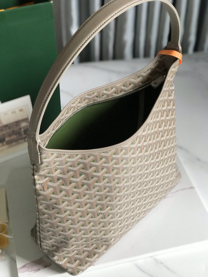 Goyard Boheme Hobo Bag Grey & Green GY020223