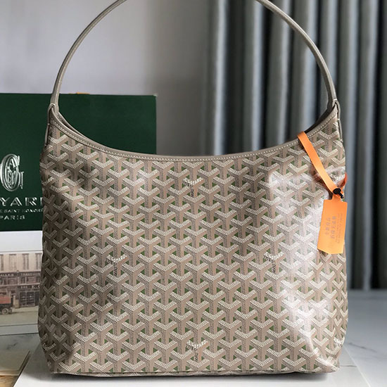 Goyard Boheme Hobo Bag Grey & Green GY020223