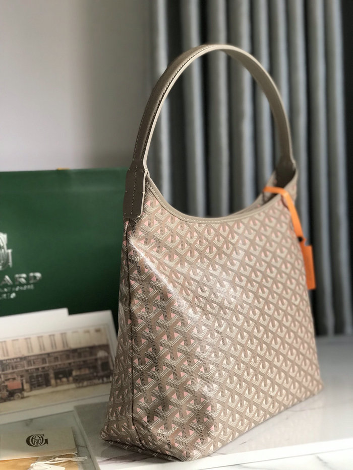 Goyard Boheme Hobo Bag Grey & Pink GY020223