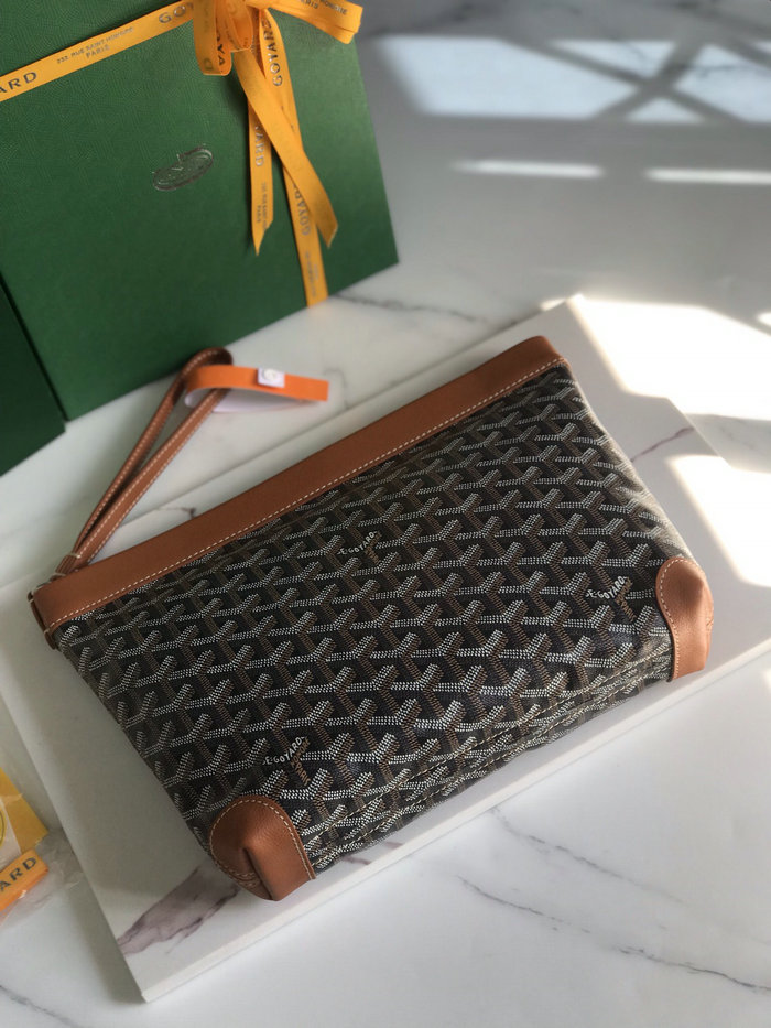 Goyard Conti Pouch PM Brown GY020233