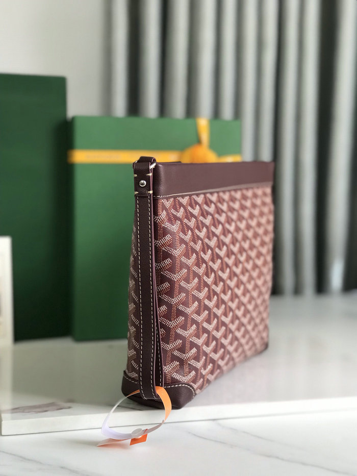 Goyard Conti Pouch PM Burgundy GY020233